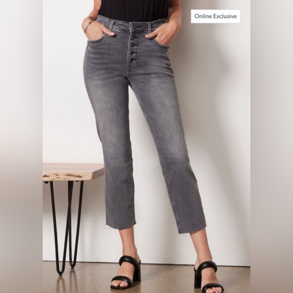 Kut from the Kloth Rachael Button Fly Denim
